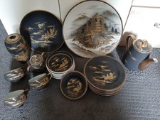 japanisches teeservice geisha