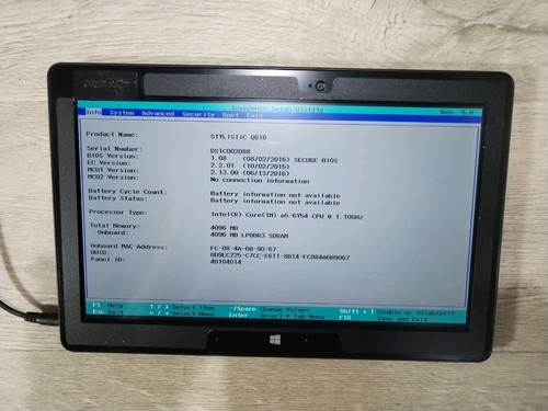 Fujitsu stylistic q616 - fujitsu,