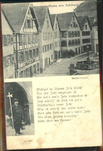 Schiltach brunnen spruch - schiltach,