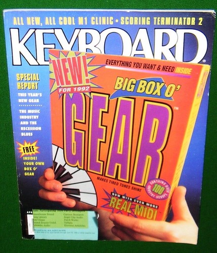 1992 keyboard magazine - 1992,