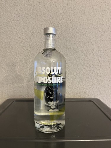 Absolut vodka exposure - vodka,