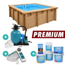 Holzpool Swimmingpool aus Holz