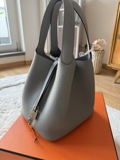 Hermès Picotin 22 Grau