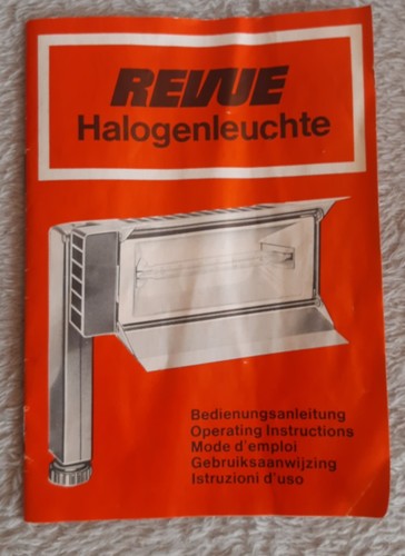 Revue halogenleuchte 1000w typ - halogenleuchte,