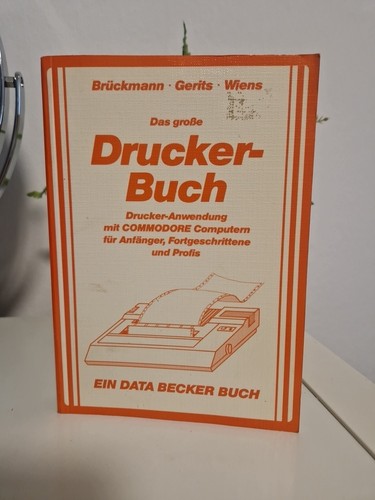 C64 drucker buch data becker - c64,