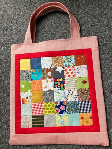 Patchwork einkaufsbeutel - patchwork,