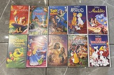 Disney VHS -  Videokassetten  - 10 Stück - Bunt gemischt