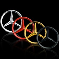 3D-Chrom-Sternemblem-Aufkleber