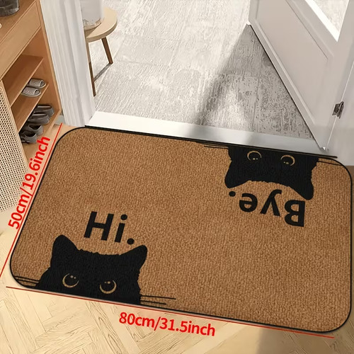 Fußmatte katzen lustig - fußmatte,