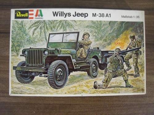 Revell 2135 willys - willys, m-38