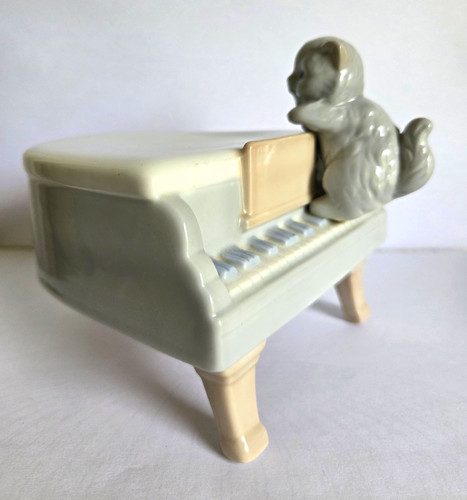 Vintage spieluhr klavier - spieluhr, mit
