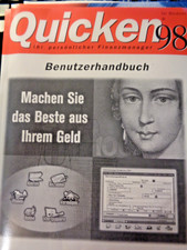 QUICKEN für Windows / FINANZMANAGER - von Intuit  -  Benutzerhandbuch und CD-ROM