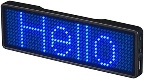 Bluetooth-LED-Namensschilder