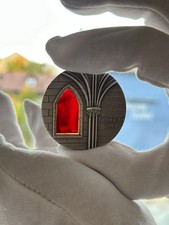 First coin *Art of Tiffany* 10$ Liberia 2004.    1. Tiffany Silbermünze Sehr RAR