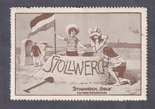 Vignette Köln Stollwerck Gold neue Schokolade um 1910