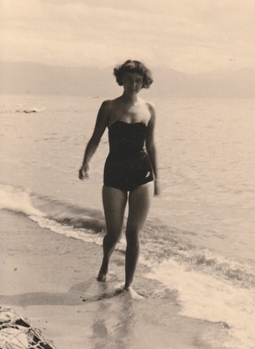 Vintage foto schöne frau - foto,