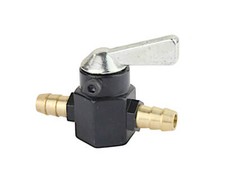 Benzin Hahn Kraftsftoffhahn universal 8mm - 2T / 4T Motoren Rasenmäher, manuell