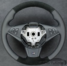 BMW E60 E61 E63 E64 M Leder Lenkrad neu beziehen Perfo Alcantara bis 09.2005 PA