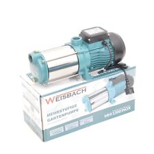 Kreiselpumpe Hauswasserwerk Gartenpumpe INOX 1300 Watt 6000L/H - 5,5bar