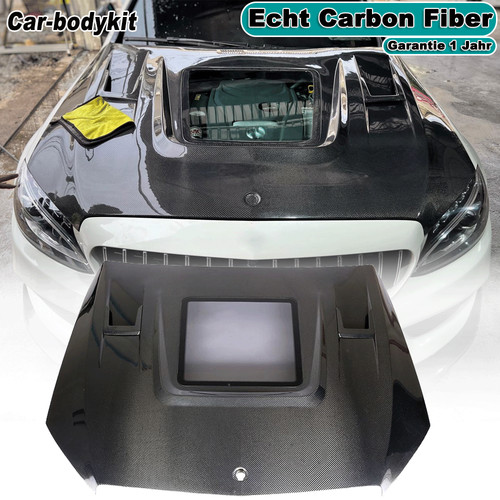 Carbon motorhaube bonnet - carbon,