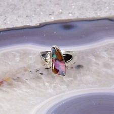 Boulder opal ring - opal, ring,