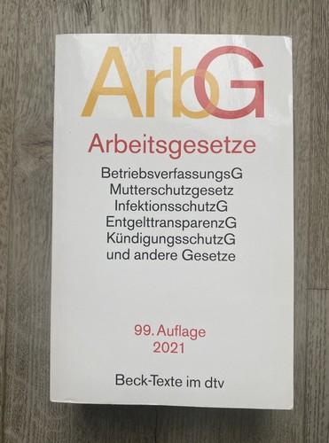 Arbeitsgesetze auflage - arbeitsgesetze,
