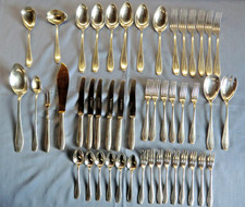 Besteck 6 Personen gestempelt 90 Henckels Zwilling  47 Teile 2550 Gramm