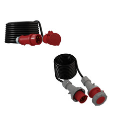 Verlängerungskabel Starkstromkabel H07RN-F CEE Kabel 400V 16A 32A 63A Drehstrom