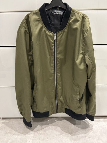 Zara bomberjacke army - army, grün