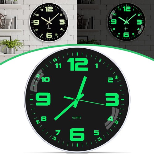 Leuchtende wanduhr nicht - leuchtende,
