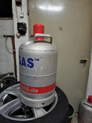 Alu camping propangas flasche - alu,