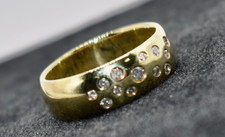 Sternenhimmel Ring 585 / 14K