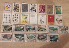 25 Verschiedene Fussball Sticker WM Weltmeisterschaft 1982 Spanien Konvolut