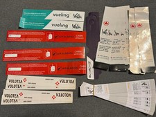 Lufthansa Air Canada El Al Volotea set of baggage luggage tags big