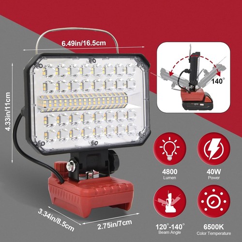 Schnurloses flutlicht 100w - flutlicht,