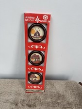 Mini Kreuzstich Set drei runde