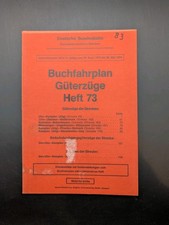 Buch Buchfahrplan Heft 73 Deutsche Bundesbahn 1973 BD München 