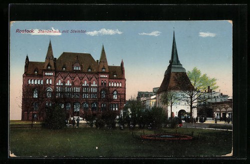 Rostock ständehaus mit - rostock,,