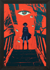 Anime Girl in Red Alley