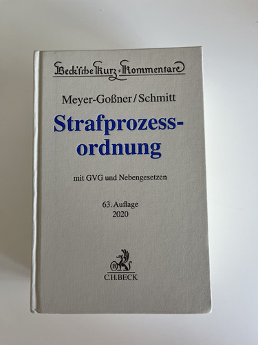 Meyer-Goßner/Schmitt