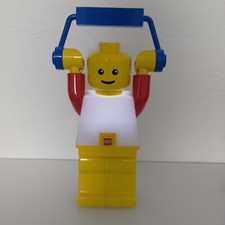 Lego Gewichtheber Figur Lampe Tragbares Nachtlicht Licht 22cm 2009 Taschenlampe