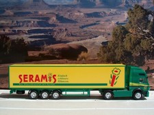 Herpa 226967 MB SK '94 Koffersattelzug "Rigterink Seramis" - Neu in OVP