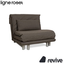 ligne roset Multy Stoff Sessel Grau Neubezug manuelle Funktion