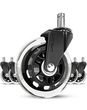 Office Chair Wheels Desk Ersatzteile Chair Rubber Castors Hard Floor