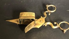 Antike Biedermeier Dochtschere - Dochtlöscher - Kerzenlöscher - Schere  
