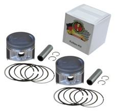 Yamaha XS400 XS 400 OHC 2A2 Kolben Kit - Übermaß +0,25 mm Kolbenringe Piston