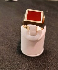 Herrn Onyx 333 Gold Ring Gr 61