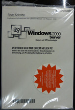 Windows 2000 Server Inst. CD´s SP 3 / 4 incl. Schnellstart + COA Aufkleber