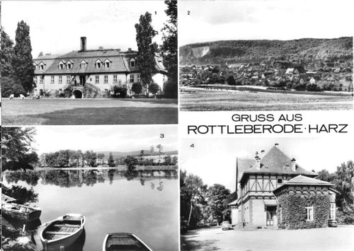 Rottleberode harz vier - ak,, harz,