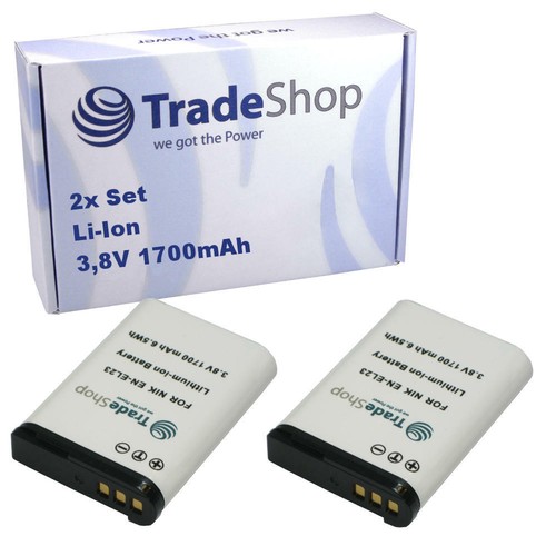 Trade shop akku - 2x, 3,8v